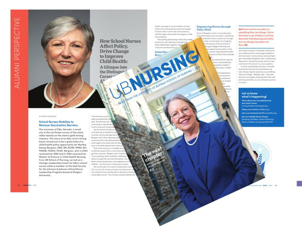UBNursing Magazine -  How School Nurses Can Spur Change