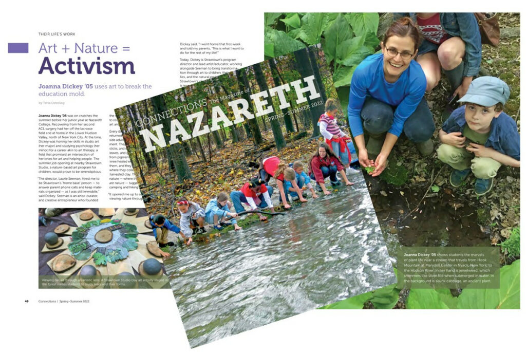 Nazareth College Connections Magazine - Art + Nature = Activism